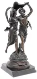 Émile Bruchon, L'Amour, Patinated bronze sculpture