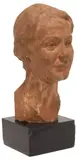 Louis-Armand Bardery, Bust of a Woman, 1923, Terracotta sculpture