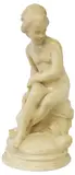 Étienne Maurice Falconet, Psyche Concealing Cupids Bow, Large painted figural chalkware sculpture