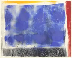 Julie Lazarus, likely Suzuki paper, oil pastel on paper
