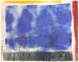 Julie Lazarus, likely Suzuki paper, oil pastel on paper