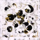 Petronella Greer, Black/White Dynamics, Gallery-wrapped acrylic on canvas