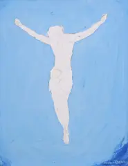 Mario Berrino, Corpus Christi, oil on canvas