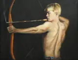 Phillip Wade, The Young Archer, oil on canvas