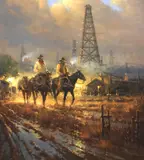 G. Harvey, A Different Kind of Lease, limited-edition giclee print on canvas