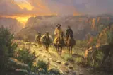 G. Harvey, Spring in the Canyon, limited-edition giclee print on canvas