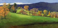 Jerry Ricketson, Autumn's Glory, oil on canvas