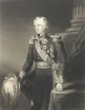 Charles Edward Wagstaff, Portrait of Major General Sir Alexander Dickson (English, 1840, engraving on paper