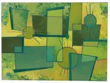 James D. Finn, Geometric Composition, Gallery-mounted acrylic painting on canvas-wrapped panel