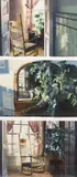 Leigh Behnke, Walla Walla: Reverse and Repeat, watercolor on paper triptych