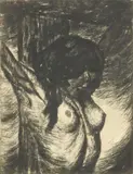 František Drtikol, Nude of a Crucified Woman