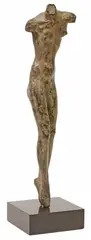 Charles Umlauf, Nude Female Dancer, Patinated bronze sculpture