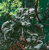 Neil Welliver, Raymond's Stream, 1973, Silkscreen