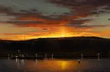 Joseph McGurl, Light at Sunset, Hudson River, 1998, Oil on canvas