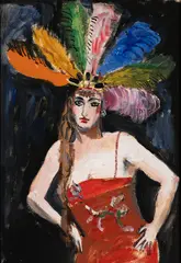 Walt Kuhn, Study for 'Amalgam', c. 1926, Oil on paper