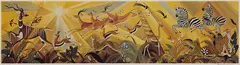 Dahlov Ipcar, Golden Savannah, 1979, Photomechanical print