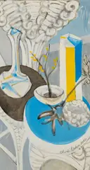 Olivia Kahn, Still Life, 1990, Acrylic on canvas