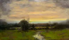 Dennis Sheehan, Dusk, Oil on canvas