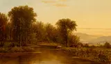 Charles Wilson Knapp, Autumn in New Hampshire, 1877, Oil on panel
