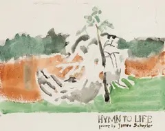 Fairfield Porter, Hymn to Life, Watercolor on paper