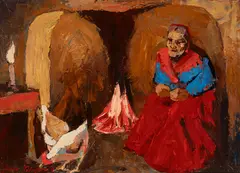 James Fitzgerald, Sarah, Oil on canvas