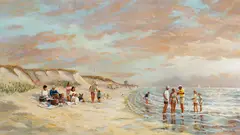 John Gable, Woolwich, Maine, 2010, Oil on board