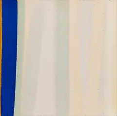 Calvert Coggeshall, From Blue, On, 1977, Acrylic on canvas