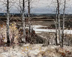 Tinyan Chan, November, Oil on canvas
