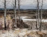 Tinyan Chan, November, Oil on canvas