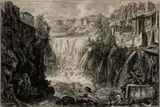 Veduta della Cascata do Tivoli by Giovanni Battista Piranesi, 1766, Etching on paper, offered Apr 2026