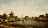 William H. Buck, Bayou St. John, 1883, Oil on canvas