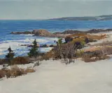 Linwood Easton, Cape Elizabeth, Oil on canvas