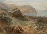Robert Swain Gifford, Monhegan, Watercolor on paper