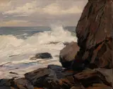 Gustave Cimiotti, Gray Day Surf