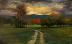 Dennis Sheehan, Country Path, Oil on canvas