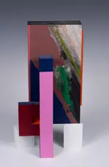 William Manning, P829, 2016, Acrylic on wood construction