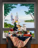 James Aponovich, Still Life, Penobscot Bay, 1992, Oil on canvas