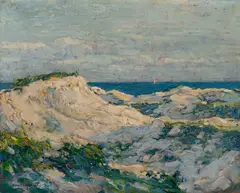John Fulton Folinsbee, Coastline, Oil on canvas