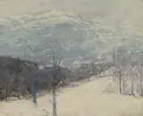 Alice Comins, Mount Monadnock in Winter, 1907, Oil on canvas