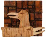 Bernard Langlais, Seaguls, Wood assemblage