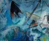 Joseph De Martini, The Wreck, 1952, Oil on canvas