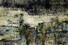 Vincent Hartgen, Night of Frost, 1966, Orono, Maine, Watercolor on paper