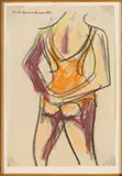 Carl Sprinchorn, Orange Bathing Suit