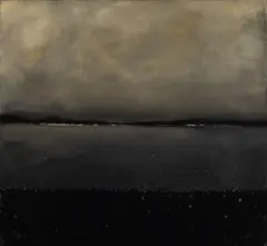 Horizon by Dozier Bell, 1986, Oil on canvas, sold Apr 2026