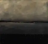 Dozier Bell, Horizon, 1986, Oil on canvas