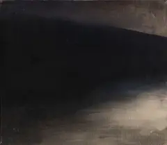 Moonlit Lake by Dozier Bell, Oil on canvas, sold Apr 2026