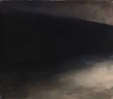 Dozier Bell, Moonlit Lake, Oil on canvas