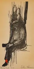John Louis Laurent, Henry Card, Lithograph with hand coloring