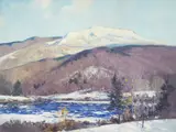 Charles Curtis Allen, Mount Monadnock, New Hampshire, Oil on canvas
