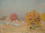 John Joseph Enneking, Autumn, Oil on canvas